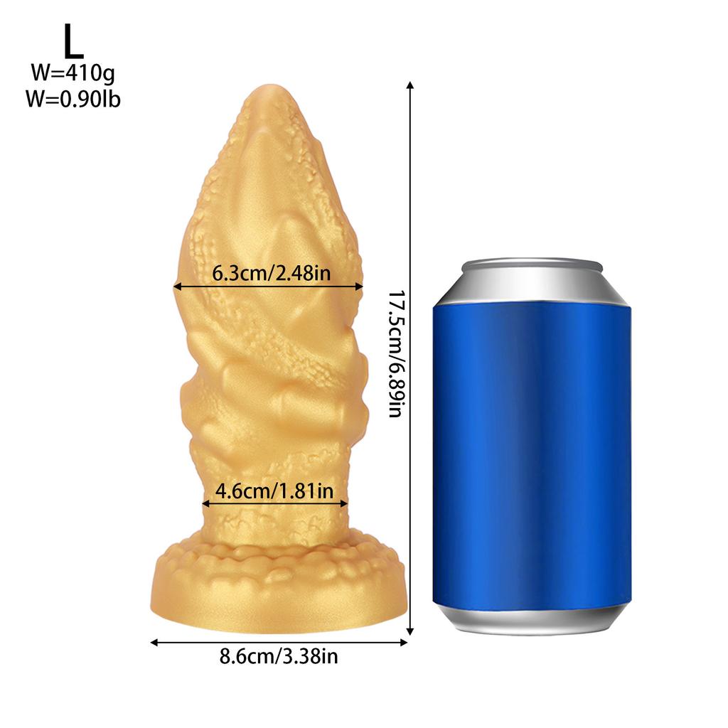 Big Silicone Anal Plug Dildo Butt Trainer for Men Women Fisting Sex Toy 18+