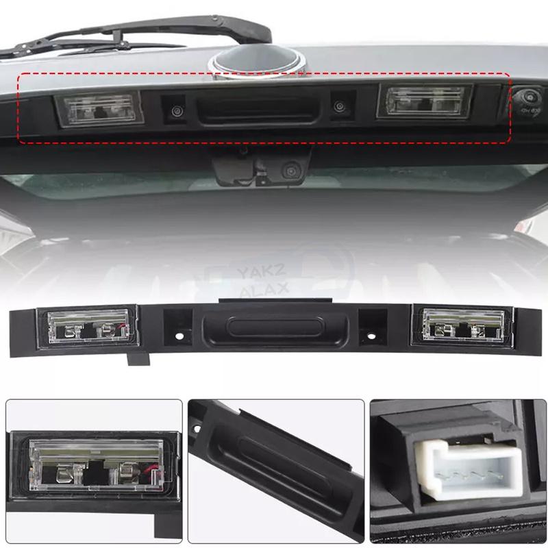 For BMW E83 X3 2004-2007 2008 2009 2010 Car Touring Boot Trunk Lid Rear Handle With Key Button Assembly Accessories 51133403611