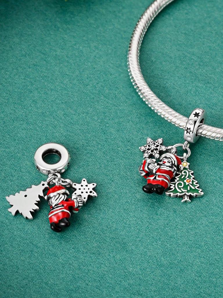 Christmas Penguinice Boots Beads Charm Copper Plated Fit Charms Copperoriginal Bracelet For Jewelry Making Diy Charm