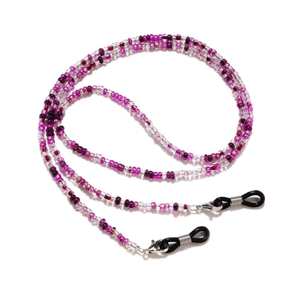 Fashion Eyeglass Chains for Women Pear Crystall Sunglasses Chains Glasses Cord Holder Eyewear Lanyard Necklace Strap Rope