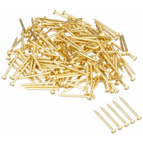 Parts House Oosato Brass Nails, Round Head #17 x 19mm Length, 250g, 960 Pieces (HP-461)