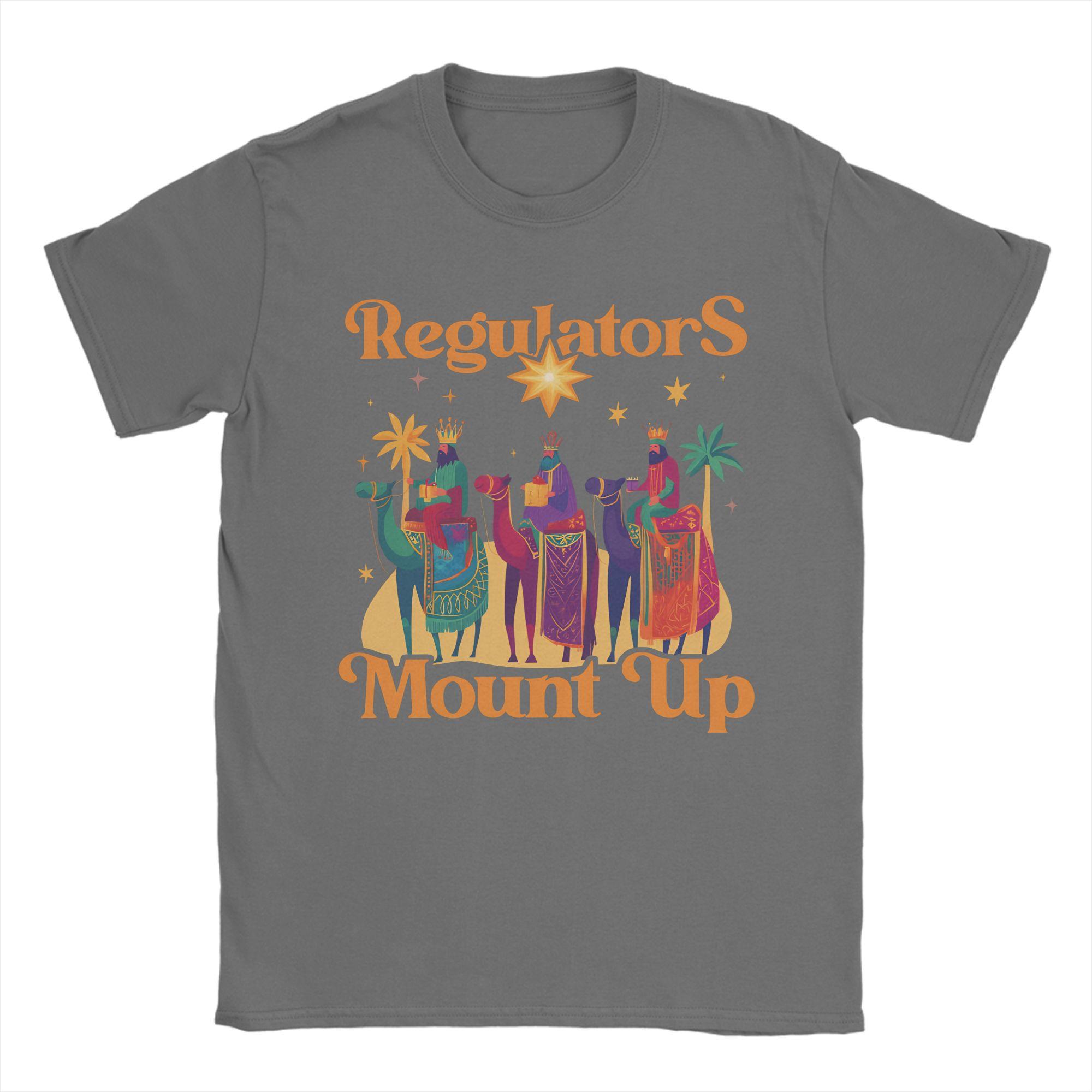 Día de los Reyes Magos Epifanía Three kings Printed T Shirts Men Women  Pure Cotton  Tee Shirt Clothes 4XL