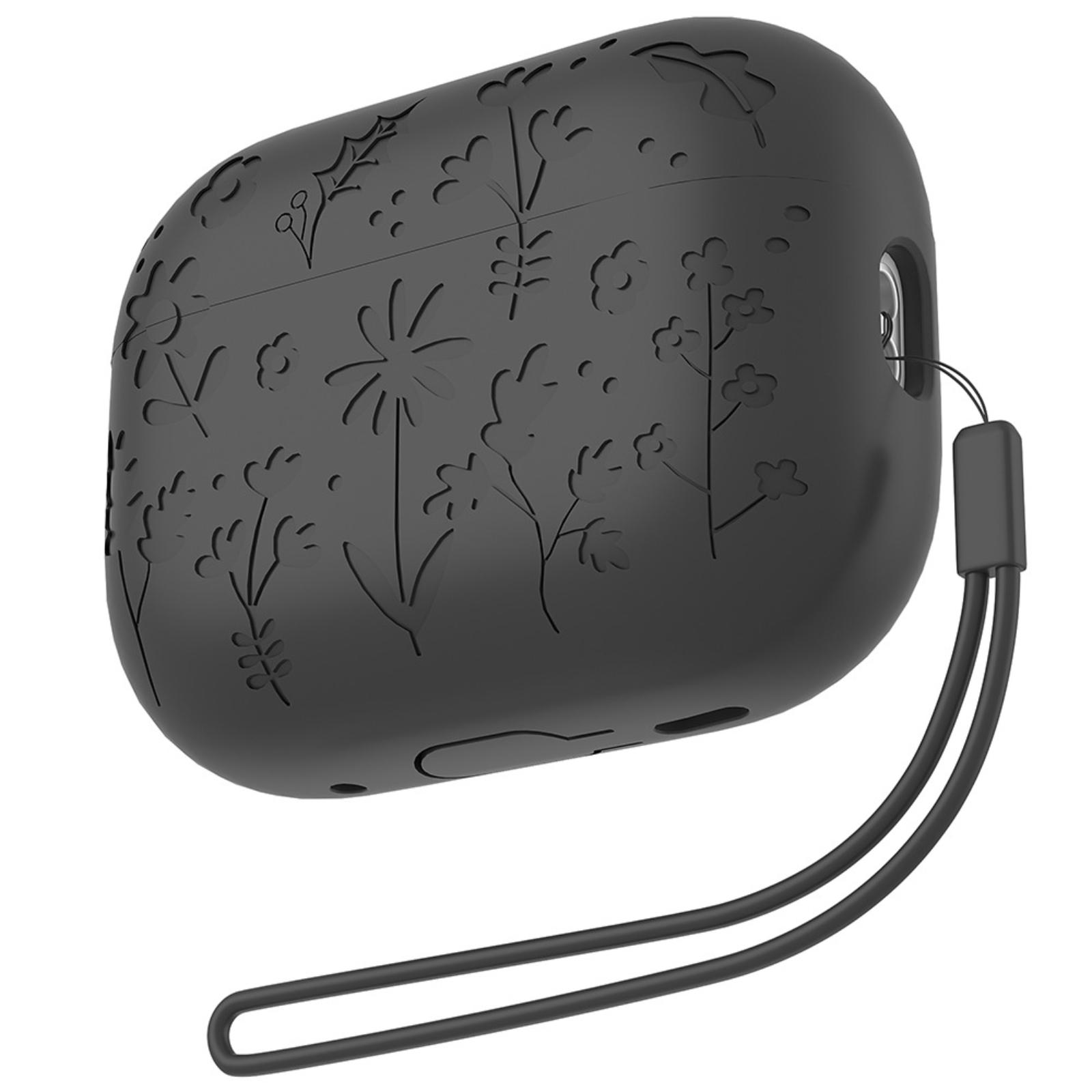 

Захисний чохол силіконовий м який з леопардовим принтом чохол для навушників чохол для навушників One Size чорний