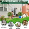 Artificial Boxwood Topiary Ball Tree with Ground Stake UV Resistant Weather-proof Faux Greenery Shrubs Outdoor Garden Porch Patio Fake Boxwood