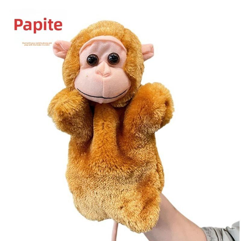 Monkey Stuffed Animal Hand Puppet For Kids Role Playing Games And Storytelling