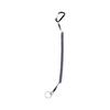 Secure Tool Accessories Elastic Anti-lost Camping Retractable Outdoor Boating Lanyard Fishing String Spring Rope Carabiner