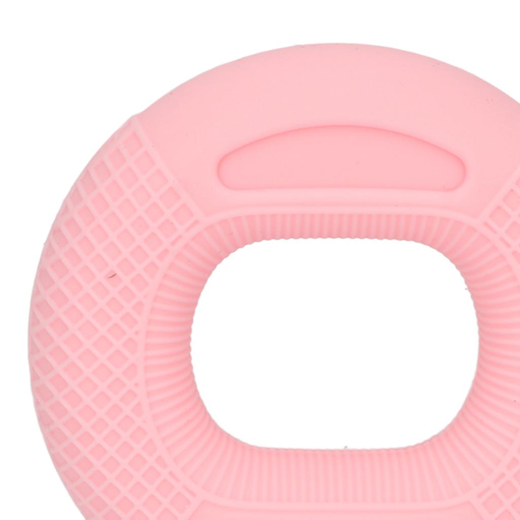 20?30lb Grip Circle Pink Stress Releasing Silicone Hand Grip Strengthener Ring for Finger