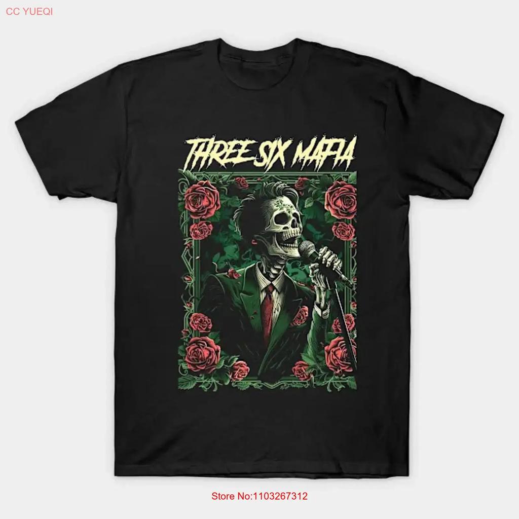 Three 6 Mafia Live Tour Lustiges T-Shirt Schwarz S 5XL 1s0262 Vintage Lässig Herren Stilvoll Atmungsaktiv Leicht Grafisch