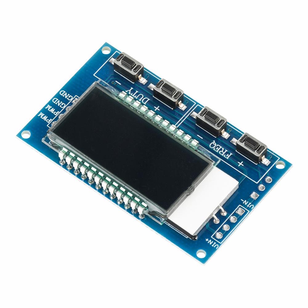 5-30V Signal Generator LCD Display 1Hz-150Khz Adjustable Frequency PWM Pulse Module