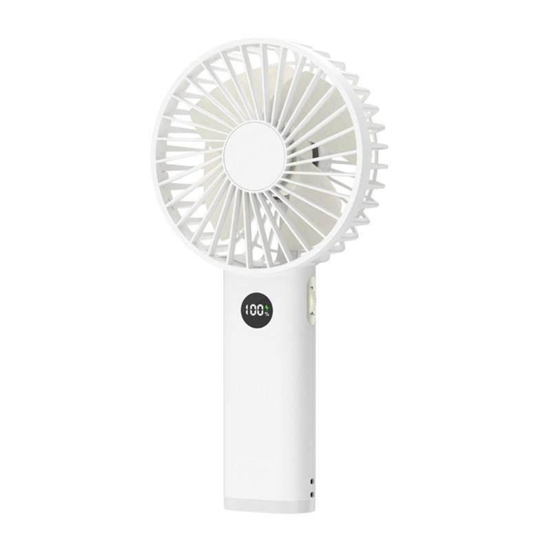 Rechargeable Fan Digital Fan USB Fan Camping Fan Powerful Fan USB Small Fan Suitable for Work School Bedroom Use