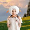 Plush Tennis Ball Headgear Hat Selfie Stuffed Cap for Sports Events Dress Up