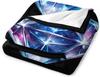 1PC Diamond pattern Throw Thin Blanket Gifts for Couch Bed Car Home Camping For Peace fresh and elegant Flowers all season use