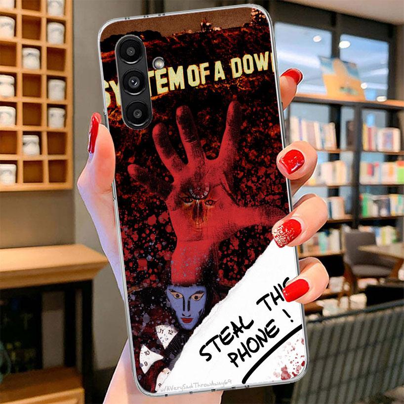

Чехол для телефона System Of A Down для Samsung Galaxy A17 A37 A57 A16 A26 A36 A56 A15 A25 A35 A55 A14 A24 A34 A54 A13 A23 A33 A53 Galax Samsung A23
