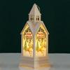 Christmas tree Christmas Santa Lantern LED Snowman Hanging Lanterns Christmas Wind  Lantern  Home