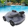 Automatic Pool Vacuum IPX8 Waterproof Strong Suction 5200mAh Robotic Swimming Pool Cleaner for Flat Bottom Pool