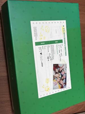 BTS (Bangtan Boys) 2019 Season's Greetings Full Box Used