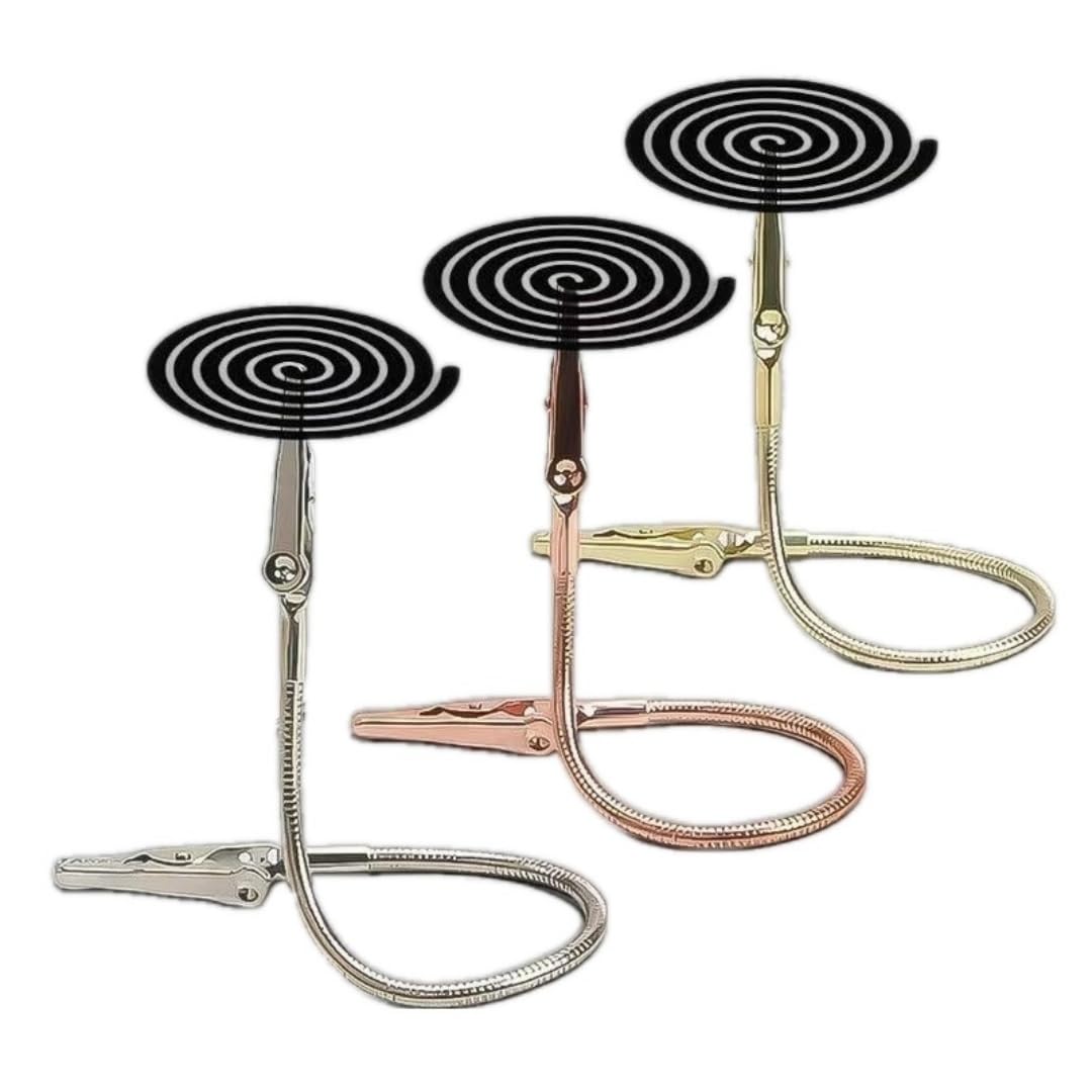 

SITEDAN Incense Holder Clips, Set of 3, Flexible Incense Stick Holder and Clips