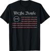We The People Preamble US Constitution 4th Of July T-Shirt Unisex T-Shirt