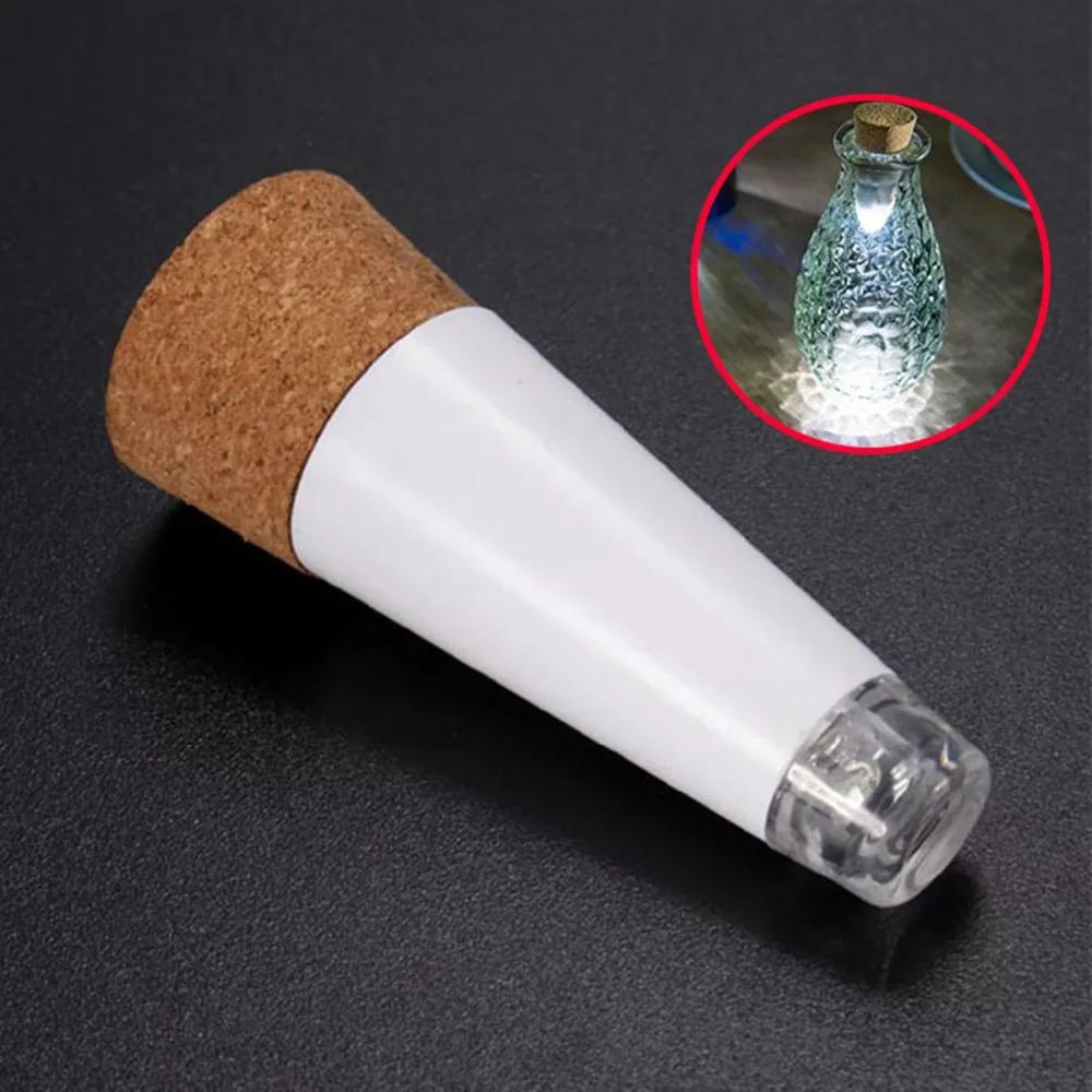 

Mini Bottle Lights Cork Shaped Craft Light USB Powered Cork Lights Wine Bottles Party Decor Christmas Wedding Rechargeable Lamp