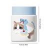 Leak Proof Thermal Cup 316 Stainless Steel Insulated Cup Cute Cat Vacuum Flask  Office
