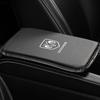 Kohlefaserleder Auto Mittelkonsolen-Pad Auto Armlehnenkissen Bezug für Dodge Journey Caliber SXT DART Challenger RAM Charger Avengr Zubehör