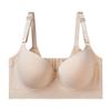 Plus Size Seamless Support Bra: Anti-Sag, 8-Row Adjustable, Shaping, Side Support for Women