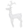 Reindeer Christmas Decoration 3 Pcs 60x16x100 cm Acrylic