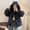 2026 Daunen-Kapuzenjacke Winter Damen Weiße Entendaunen Damen Neue Jacke