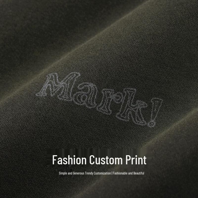 Mark Fairwhale Men's Gradient Tie-Dye Round Neck Short Sleeve T-Shirt