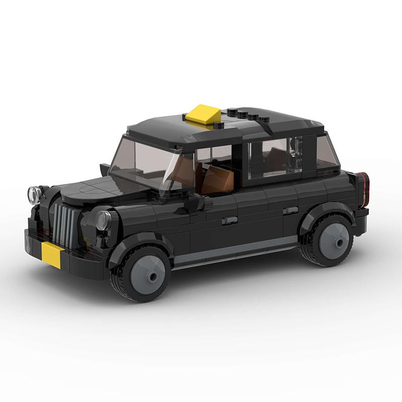Creative MOC Car City Racing Vehicle Retro Speed Car Rally Building Blocks Bricks Ornament Toys For Kids Adults Birthday Gifts