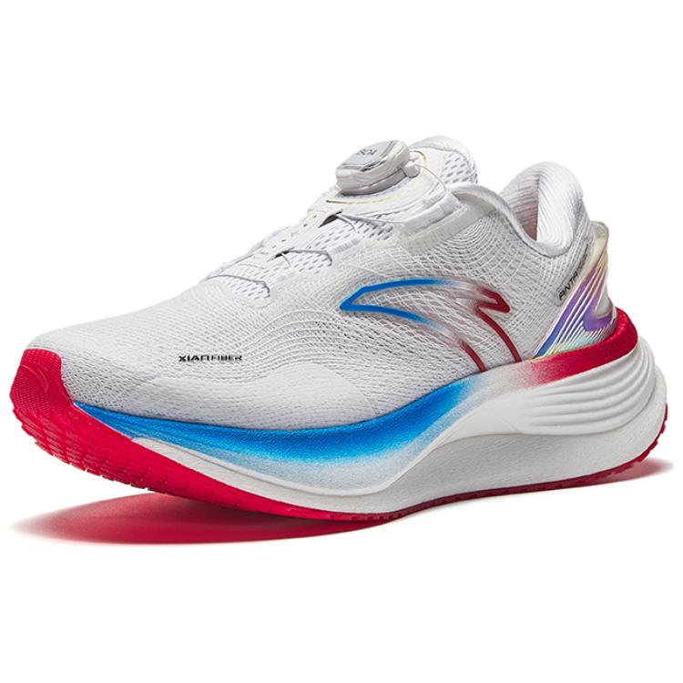 New Anta Champion 3rd Gen PRO Wear-Resistant Low-Top Running Shoes Women's White Blue Red 122435563R-1