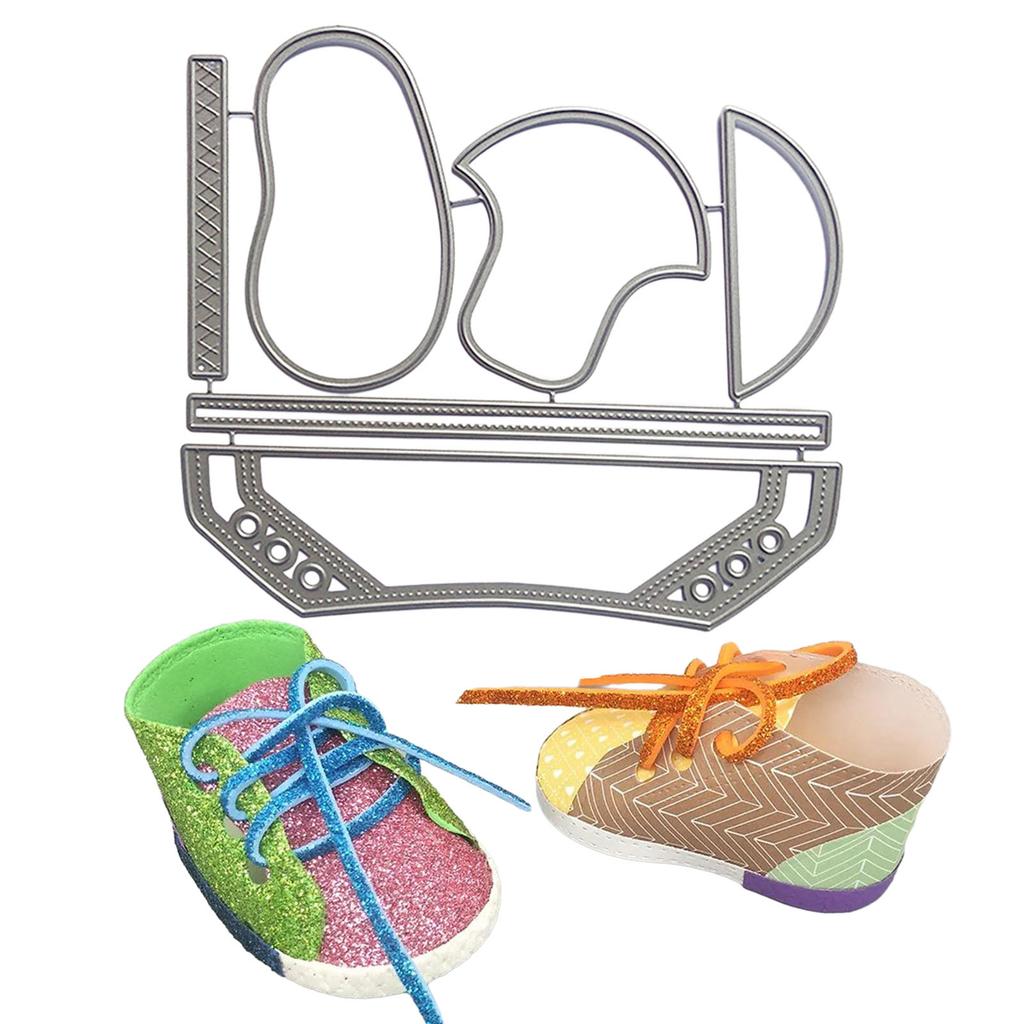 Baby Shoe Cutting Dies Metal Die Cuts Embossing Stencils for DIY Scrapbooking Album Card Photo Decoration Template Mold
