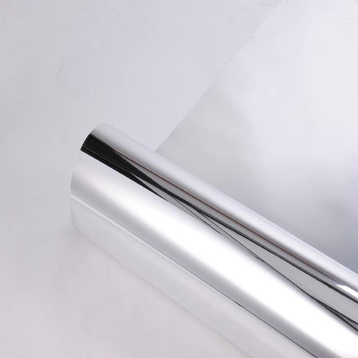 Silver Mirror Carpet, 2.4m Wide: Thickened, Ideal for Wedding Dance Stages or Event Decor.