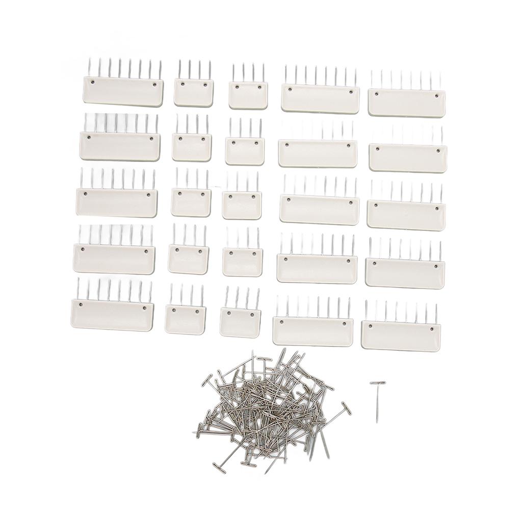 Knit Blocking Comb Set Time Saving Knitting Blocker Pin for Crochet Needlework Projects
