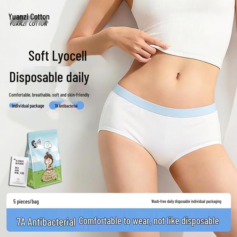 

Women s Disposable Lyocell Underwear M