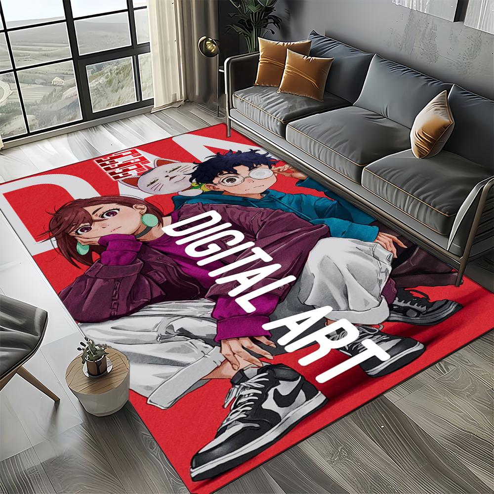DAN DA DAN Anime Cartoon Non-Slip Carpet Rug for Living Room Bedroom Sofa Kids Play Floor Mat HD Gift