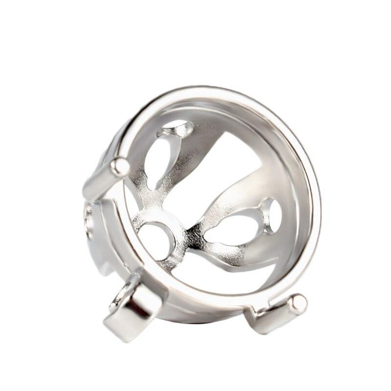 BDSM Stainless Steel Adult Sex Toys for Men   Slave Male Chastity Penis Cage Cock Ring Cuckold Foreskin Torture Scrotum