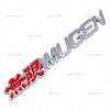 3D Metal MUGEN Logo Decals Emblem Badge Car Sticker For Honda Civic Accord Odyssey CRV CBR VTX VFR Hrv Jazz Auto Rear Back Trunk