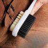 Deer Leather Shoe Brush, Raw Rubber Shoe Cleaning Brush, Suede and Suede Double-sided Cleaning Shoe Brush, Decontamination Rubber Shoe Brush