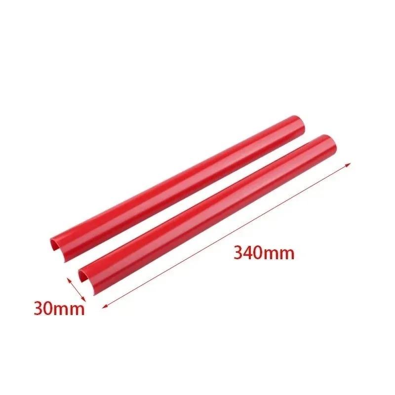 2pcs Car Front Grille Nose Trim Air Inlet Bar Strip Vent Sport Sticker for X1X2X3X4X5 Modify 1 2 3 4 5 6 7series