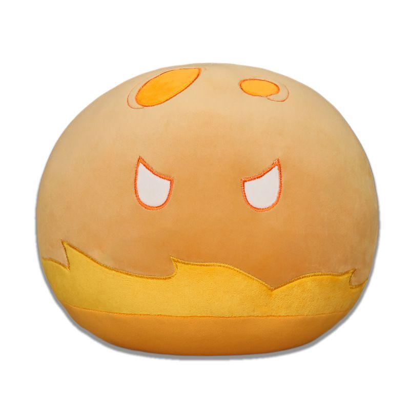 Impact Slimes Genshin Plush Toy Stuffed Doll Pillow Cushion Anemo Geo Cryo Pyro