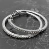Dames Luxe Party Crystal Rhinestone Earring Hoop Ear Ring Sieraden Charms