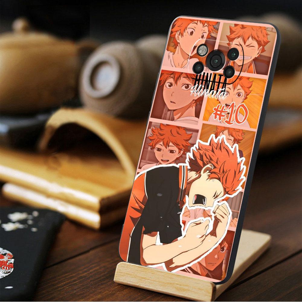 Trend For Xiaomi POCO F3 MI 11 Lite M3 F4 GT 9T X3 NFC X4 10T 11T M4 Pro 5G Haikyuu Volleyball Anime Celular Funda