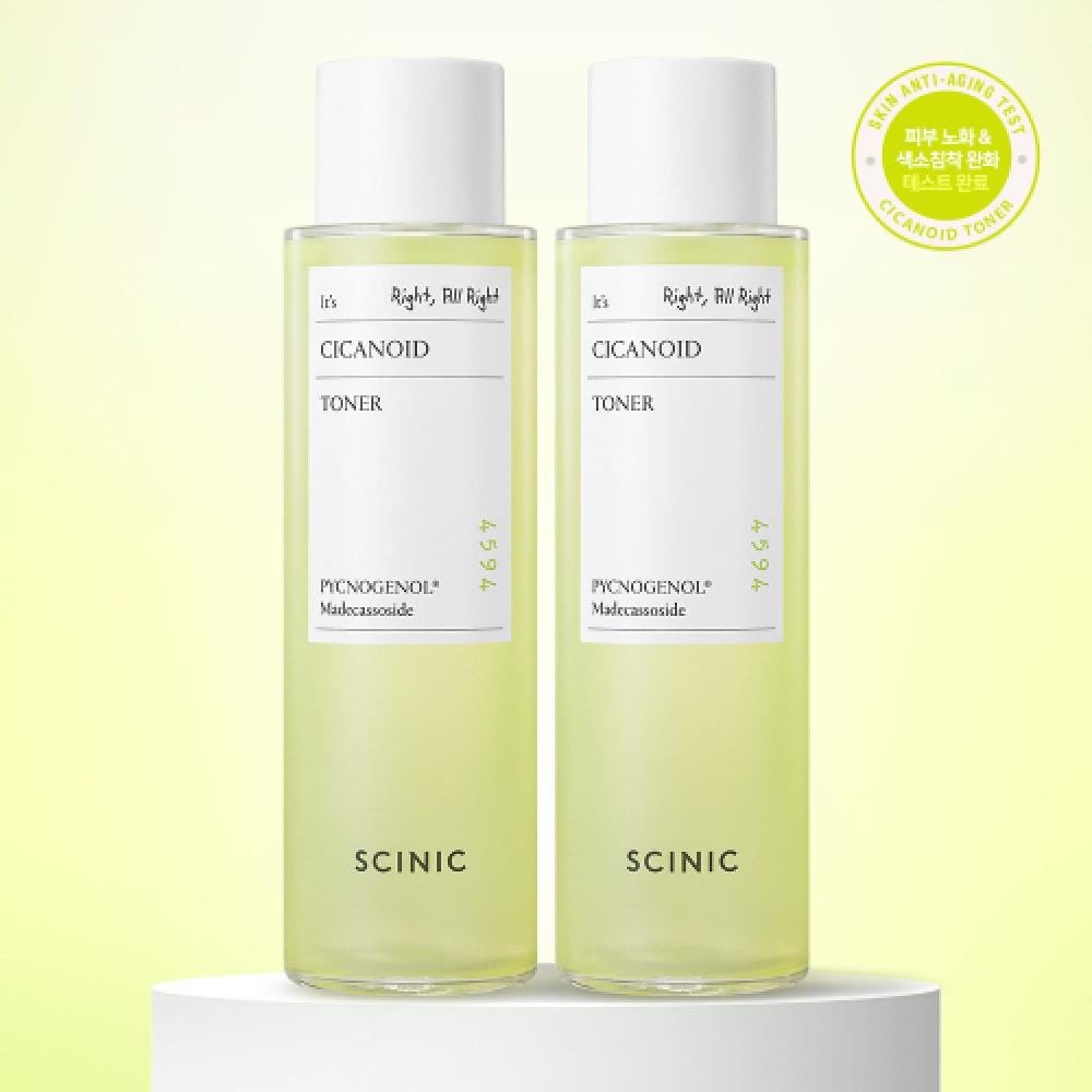 Scinic Cicaanoid Toner 150ml 2pcs Toner 2 ((C02T0000007594))