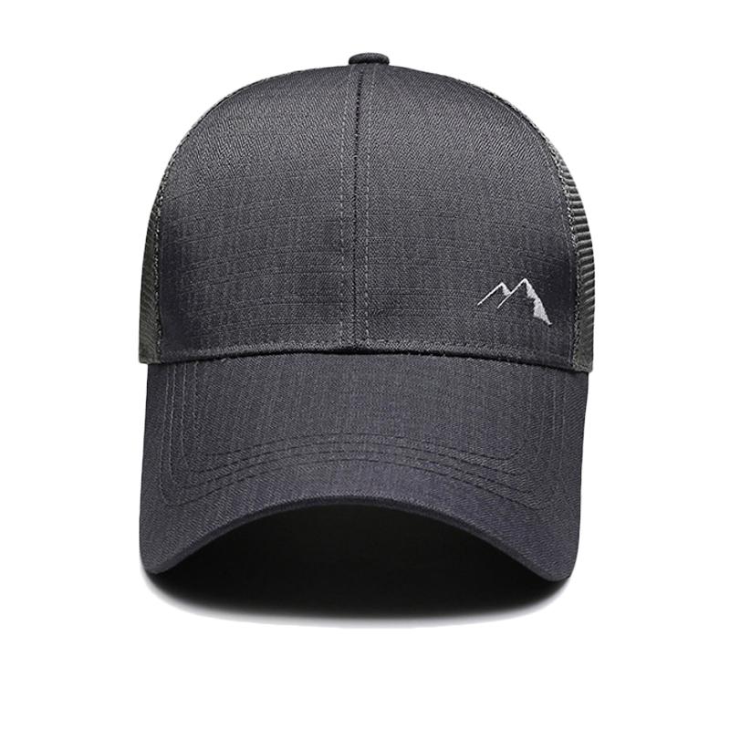 Sommer Herren Atmungsaktive Mesh Baseballkappe Sonnenschutz Outdoor Sport Schnelltrocknende Kappe
