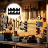 Wall Mount Shed Organizer With Large Storage Space Heavy Duty Garage Tool Garden Supplies Holder For Shovels And Rakes
