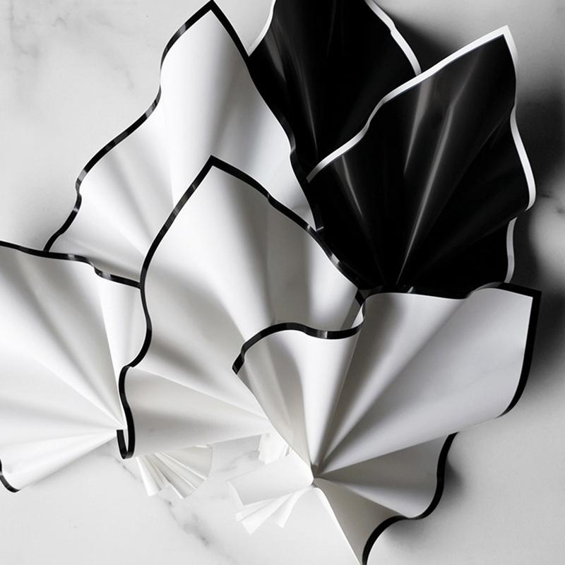 

20Pcs 56*55cmcm Tissue Paper Flower Bouquet Wrapping For Florist Wedding Birthday Party Gift Packing Decor DIY Crafts білий