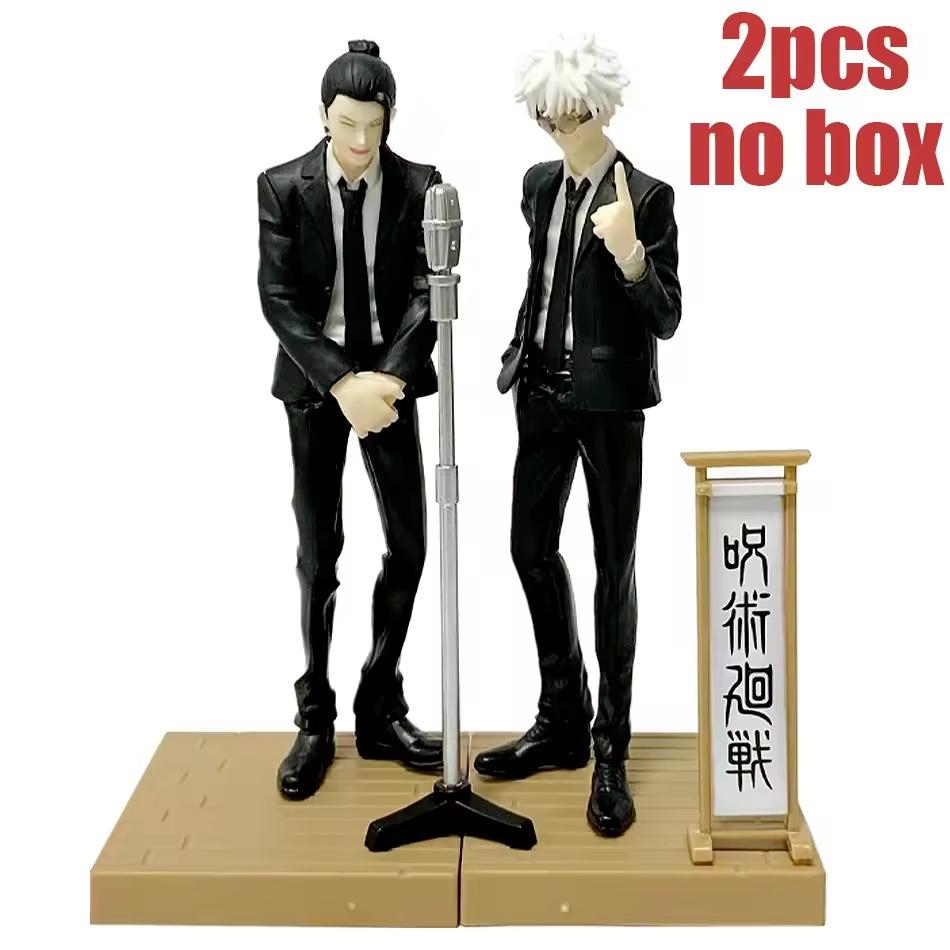 In Stock 17CM Jujutsu Kaisen DIORAMA Satoru Gojo Geto Suguru Suit Ver. Anime Figure Model Boxed Toys Figurine Birthday Gifts