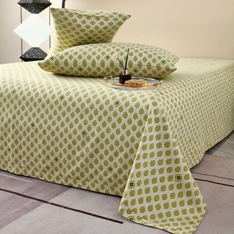 Wenlong Thickened 100% Cotton Coarse Cloth Bedding Set