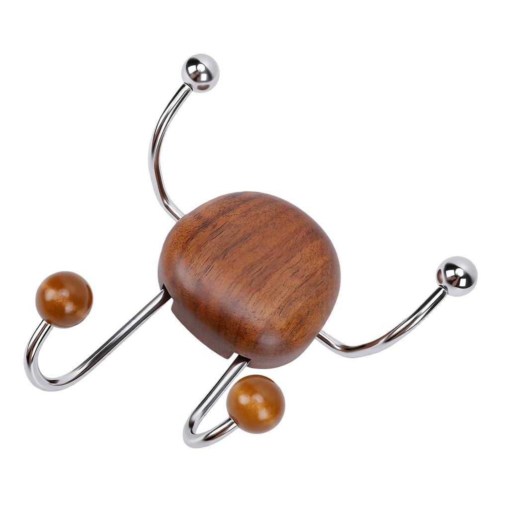 Suction Cup Hook Four Swivel Hook No Drilling Removable Reusable Suction Cup Hanger for Towels Coats Bags Keys
